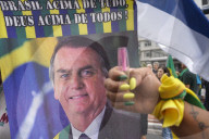Demonstration Against Former Brazilian President Jair Bolsonaro's Judicial Process In Sao Paolo