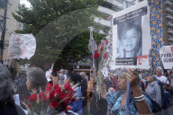 Demonstrators Take Part In The Walk Of Silence March, In Memory Of Victims Of 1964-1985 Brazil's Military Dictatorship In Sao Paulo