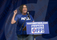 Tens Of Thousands Gather In DC For The 'Hands Off' Rally Against Trump