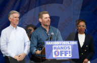 Tens Of Thousands Gather In DC For The 'Hands Off' Rally Against Trump