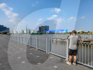 Saigon River In Ho Chi Minh City