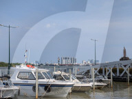 Saigon River In Ho Chi Minh City