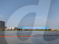 Saigon River In Ho Chi Minh City