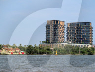 Saigon River In Ho Chi Minh City
