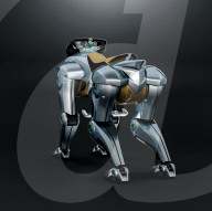Ride-on-all-terrain robot  concept