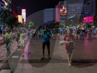 Daily Night Life In Ho Chi Minh City