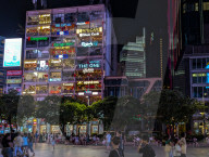Daily Night Life In Ho Chi Minh City