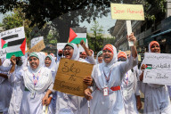 Bangladeshi People Join Global Strike In Solidarity With Palestine 