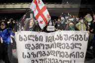 130th Day Of Protest In Tbilisi
