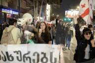 130th Day Of Protest In Tbilisi