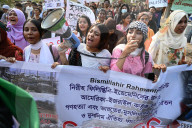 Protest Against Condemning Israel's Brutal Attacks On Palestinians In Gaza, In Dhaka. 