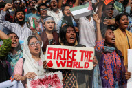 Bangladeshi People Join Global Strike In Solidarity With Palestine