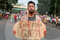 Bangladeshi People Join Global Strike In Solidarity With Palestine