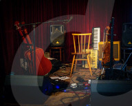 Alex Cornish performing live at Green Note, Camden Town, London, UK.