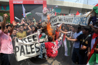 Protest Against Israeli Brutality In Dhaka