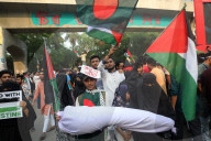 Protest Against Israeli Brutality In Dhaka