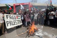 Protest Against Israeli Brutality In Dhaka