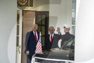 Busy Dat At The Whit House  With Prime Minister Benjamin Netanyahu At The White House