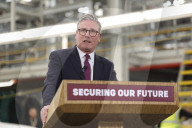 The Prime Minister Keir Starmer and the Chancellor Rachel Reeves visit Jaguar Land Rover