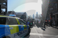 Pro-Palestine Activists From Youth Demand Block A Road In Angel, London