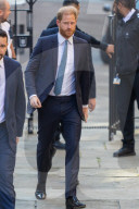 Prince Harry arrives at the Royal Courts of Justice in London, UK.