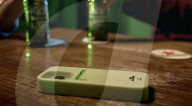 Smartphone case flips out over social media scrolling