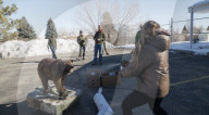 Robobear trains hikers ho to ward off bear attacks