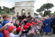 King Charles III and Queen Camilla State visit to Italy - Day 2