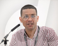 Daniel Kebede, general secretary of the National Education Union speaks at Mander Hall, NEU Headquarters, London,UK. 