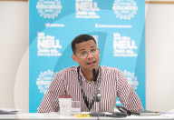 Daniel Kebede, general secretary of the National Education Union speaks at Mander Hall, NEU Headquarters, London,UK. 