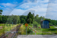 Bavarian Countryside Railway Station St. Ottilien 