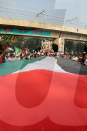 Protest In Dhaka Against Israeli Attack On Palestinians