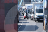 Pro-Palestine Group Youth Demand Blocks Road Leading To Tower Bridge In London On 8 April 2025