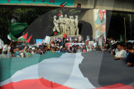 Protest Against Israeli In Dhaka