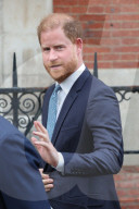 Prince Harry  at the High Court in London