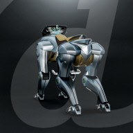 Die nächste Entwicklungsstufe: Kawasaki stellt in Tokio einen reitbaren Roboter-Löwen namens CorLeo vor