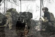 Artillery unit of Ukraine’s 108th Territorial Defence Brigade in Zaporizhzhia region