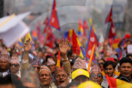 Pro-monarchists Continue To Hit The Streets Of Nepal