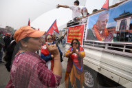Pro-monarchists Continue To Hit The Streets Of Nepal