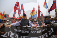 Pro-monarchists Continue To Hit The Streets Of Nepal