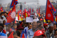 Pro-monarchists Continue To Hit The Streets Of Nepal