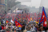 Pro-monarchists Continue To Hit The Streets Of Nepal