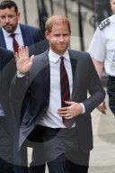 Prince Harry at the High Court in London-Day Two