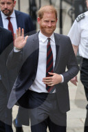 Prince Harry at the High Court in London-Day Two