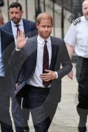Prince Harry at the High Court in London-Day Two