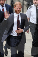 Prince Harry at the High Court in London-Day Two