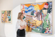 David Salle: Some Versions of Pastoral exhibition at Thaddaeus Ropac gallery, London, UK.