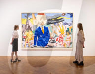 David Salle: Some Versions of Pastoral exhibition at Thaddaeus Ropac gallery, London, UK.
