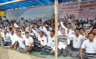 AAMSU Protests Against The Waqf (Amendment) Act 2025