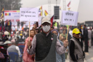 Pro- Monarchists Demonstration In Capital Kathmandu